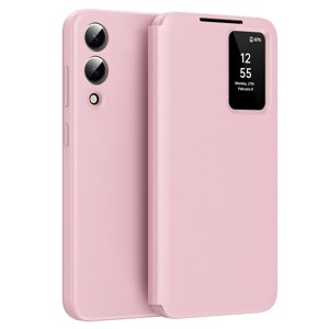 Techsuit - SmartView Series obal pre Samsung Galaxy S25 Edge - ružový KF2352251