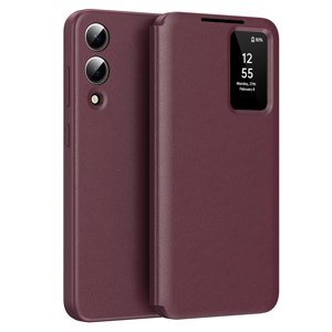 Techsuit - SmartView Series obal pre Samsung Galaxy S25 Edge - červený KF2352253