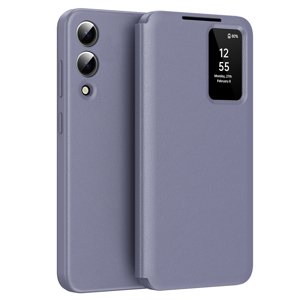 Techsuit - SmartView Series obal pre Samsung Galaxy S25 Edge - fialový KF2352255