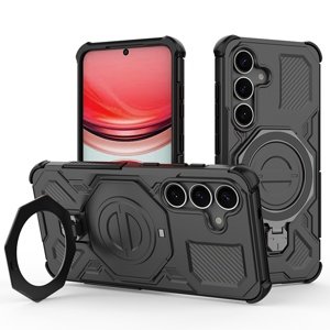 Techsuit - Carbon Shield PRO ochranný obal na Samsung Galaxy S25 Plus - čierny KF2352745