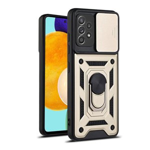 Techsuit - CamShield Series kryt pre Samsung Galaxy A52 4G / A52 5G / A52s 5G - zlatý KF2352900