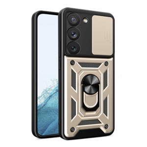 Techsuit - CamShield Series kryt pre Samsung Galaxy S22 5G - zlatý KF2352902