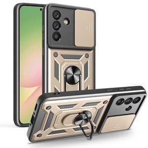 Techsuit - CamShield Series kryt pre Samsung Galaxy A56 5G - zlatý KF2352912