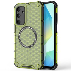 Techsuit - HoneyComb Shield MagSafe ochranný obal na Samsung Galaxy A16 4G / A16 5G - limetkovo zelený KF2352935