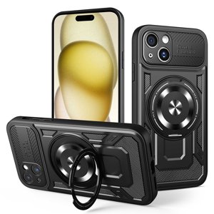Techsuit - RuggedCam - iPhone 15 Plus - Black KF2352989