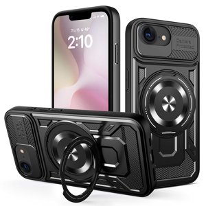 Techsuit - RuggedCam - iPhone 16e - Black KF2352997