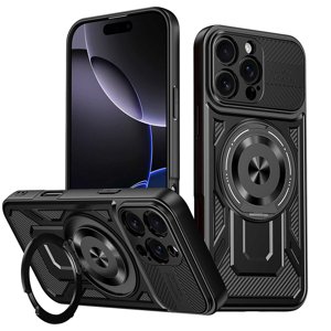 Techsuit - RuggedCam - iPhone 16 Pro Max - Black KF2353013