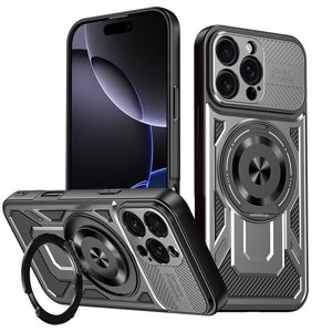 Techsuit - RuggedCam - iPhone 16 Pro Max - Gray KF2353015