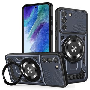 Techsuit - RuggedCam kryt pre Samsung Galaxy S21 FE 5G - modrý KF2353046