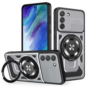 Techsuit - RuggedCam kryt pre Samsung Galaxy S21 FE 5G - sivý KF2353047