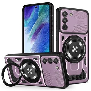 Techsuit - RuggedCam kryt pre Samsung Galaxy S21 FE 5G - fialový KF2353048
