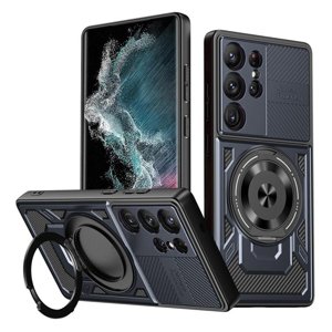 Techsuit - RuggedCam kryt pre Samsung Galaxy S22 Ultra 5G - modrý KF2353050