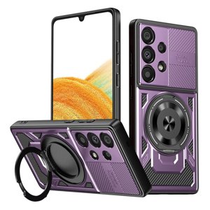 Techsuit - RuggedCam kryt pre Samsung Galaxy A33 5G - fialový KF2353056