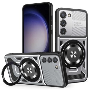 Techsuit - RuggedCam kryt pre Samsung Galaxy S23 - sivý KF2353059