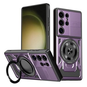 Techsuit - RuggedCam kryt pre Samsung Galaxy S23 Ultra - fialový KF2353064