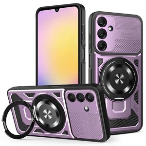 Techsuit - RuggedCam kryt pre Samsung Galaxy A25 5G - fialový KF2353072