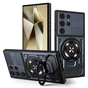 Techsuit - RuggedCam kryt pre Samsung Galaxy S24 Ultra - modrý KF2353078