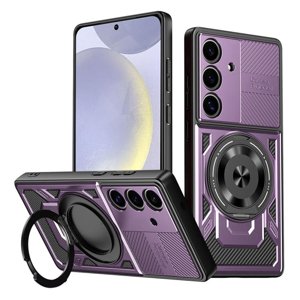 Techsuit - RuggedCam kryt pre Samsung Galaxy S24 / S25 - fialový KF2353084
