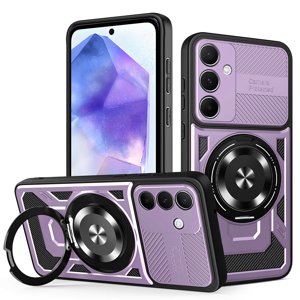 Techsuit - RuggedCam kryt pre Samsung Galaxy A55 5G - fialový KF2353092