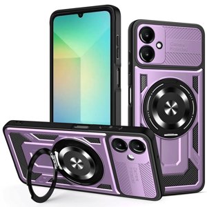 Techsuit - RuggedCam kryt pre Samsung Galaxy A06 - fialový KF2353100