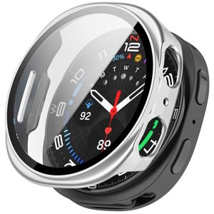 Techsuit - Defense360 Pro + Screen Protector - Samsung Galaxy Watch8 44mm - Silver KF2353358