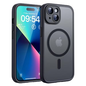 Techsuit - PureFrost MagSafe - iPhone 15 - Frosted Black KF2353470