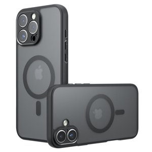 Techsuit - PureFrost MagSafe - iPhone 16 Pro - Frosted Black KF2353477