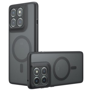 Techsuit - PureFrost MagSafe - Motorola Edge 60 Pro - Frosted Black KF2353601