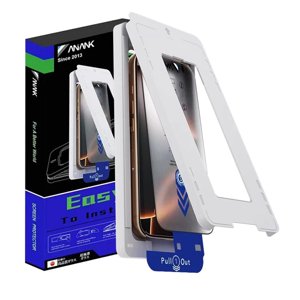 ANANK - 2.5D 2X Reinforced ochranné sklo pre iPhone 16 - čierna KF2353993