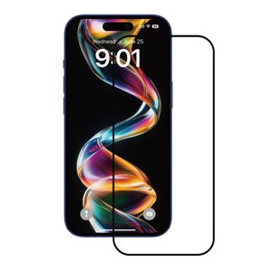 ANANK - 2.5D Full Glass ochranné sklo (10 ks) pre iPhone 15 Pro Max - čierna KF2354018