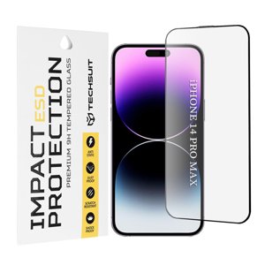 Techsuit - ESD Glass - iPhone 14 Pro Max - Black KF2354063