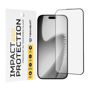 Techsuit - ESD Glass - iPhone 17 - Black KF2354070