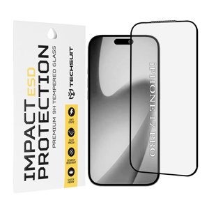 Techsuit - ESD Glass - iPhone 17 Pro - Black KF2354071