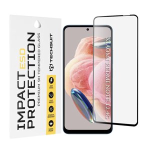 Techsuit - ESD Glass - Xiaomi Redmi Note 12 4G / 12 5G / Poco X5 - Black KF2354076