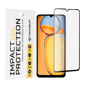 Techsuit - ESD Glass - Xiaomi Redmi 13C 4G / Redmi 13C 5G / Poco C65 - Black KF2354081