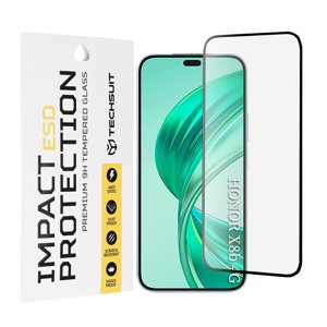 Techsuit - ESD Glass - Honor X8b / X8c / 400 Lite - Black KF2354090