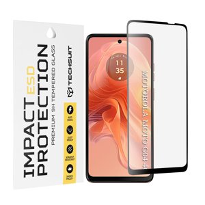 Techsuit - ESD Glass - Motorola Moto G04 /G04s / Moto G24 / Moto G24 Power / Moto E14 - Black KF2354110