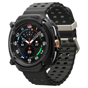 Spigen - Rugged Armor ochranný obal na Samsung Galaxy Watch8 Classic - matná čierna KF2354157