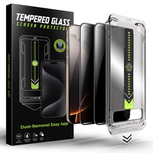 Techsuit - TitanGlass FullCover (2 pack) - iPhone X / iPhone XS / iPhone 11 Pro - Privacy KF2354162