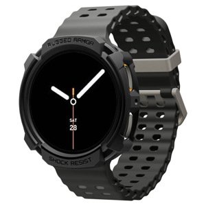 Spigen - Rugged Armor ochranný obal na Samsung Galaxy Watch8 44mm - matná čierna KF2354267