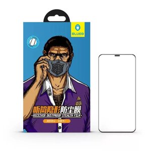 Blueo - Anti-Dust HD ochranné sklo pre iPhone X / iPhone XS / iPhone 11 Pro - čierna KF2354341