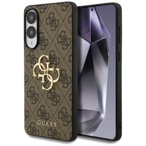Guess - Hardcase Big 4G Logo Classic Logo ochranný obal na Samsung Galaxy S25 Edge - hnedé KF2354599