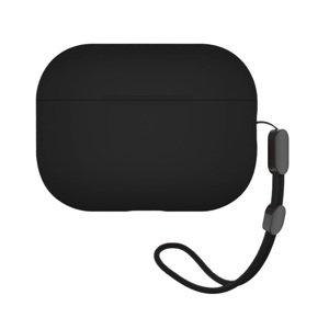 Blueo - Liquid Silicone ochranné puzdro pre AirPods Pro 2 - čierne KF2354610