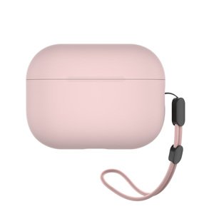 Blueo - Liquid Silicone ochranné puzdro pre AirPods Pro 2 - pieskovo ružové KF2354611