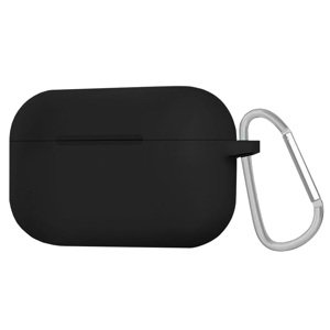 Blueo - Liquid Silicone ochranné puzdro pre AirPods Pro 1 - čierne KF2354623