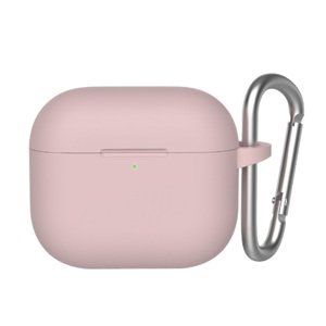 Blueo - Liquid Silicone ochranné puzdro pre AirPods 3 - pieskovo ružové KF2354632