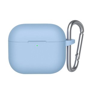 Blueo - Liquid Silicone ochranné puzdro pre AirPods 3 - svetlomodré KF2354634