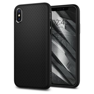 Spigen Liquid Air ochranný kryt na - iPhone X / XS - čierny KF237384