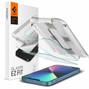 Spigen Glas.tR EZ-FIT (2 balenia) ochranné sklo na - iPhone 13 / 13 pro / 14 - transparentná KF237755