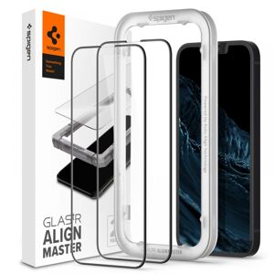 Spigen Glas.tR Align Master (2 balenia) ochranné sklo na - iPhone 13 / 13 pro / 14 - čierny KF237767